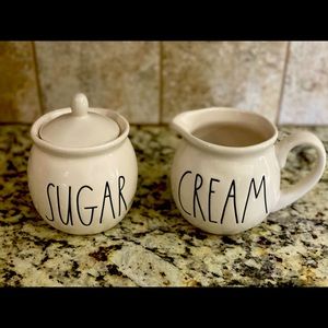 Rae Dunn Coffee Creamer & Sugar Set